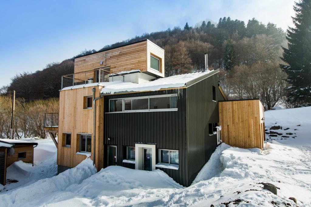 Aux 500 Diables Eco Lodge - Hotel Chambon-sur-Lac Dış mekan fotoğraf